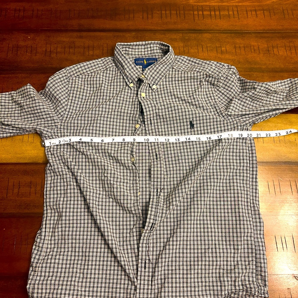 Polo Ralph Lauren Shirt Women’s XL Black Button Down